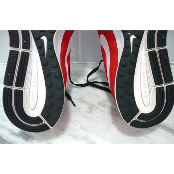 Men's Nike Team Zoom Pegasus 34 Red White Running Shoe Size 8 887009-601 NO Box - Picture 8 of 16